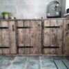 Steigerhouten ombouw