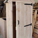 Douglas puntdak kast met verdeling