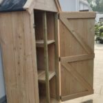 Douglas puntdak kast met verdeling