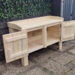 oppottafel met deuren