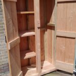 Douglas tuinkast met verdeling