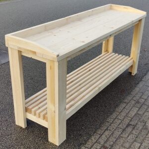 Luxe steigerhouten sidetable