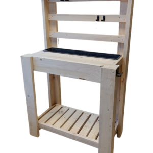 Tuinwerktafel van steigerhout