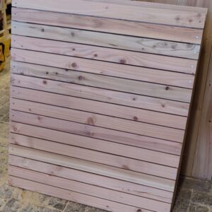 Douglas hout terrastegel/wandbekleding
