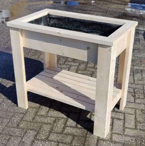 Kweektafel op poten voor in de tuin planten en bloemen76 x 37 x 24 cm