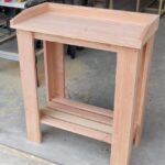 Douglashouten werktafel