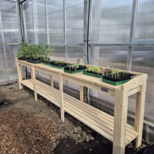 XXL Oppot tafel steigerhout