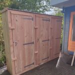 Drie dubbele tuinkast Rotterdam