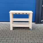 Verrijdbare oppottafel