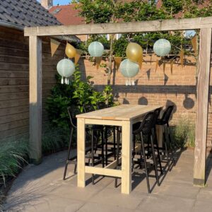 Houten bartafels voor buiten