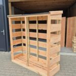 Haardhout opslag kast Zaanstad