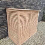 Warmtepomp ombouw van Douglas hout - Foto 1